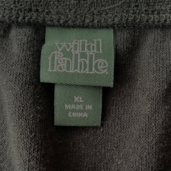 NWT Wild Fable Black Towel Terry Cloth Romper Halter Size XL - Picture 8 of 11
